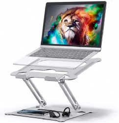 Adjustable Laptop Stand with Heat-Vent
