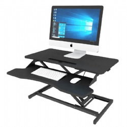 Sit-Stand Adjustable Work Stations Desk with keyboard