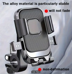 Mobile Phone Holder Clip For Electric Vehicle/Motorcycle/Bicycle Handlebar Shockproof Navigation Bracket