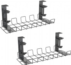 Under Desk Cable Organizer Tray