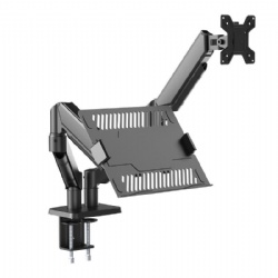Laptop Monitor Stand Alloy Steel ODM Gas Spring Cooling Tray for 17